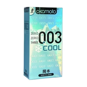 Bao Cao Su Okamoto Cool 0.03 Kéo Dài Thời Gian Hộp 10 Cái