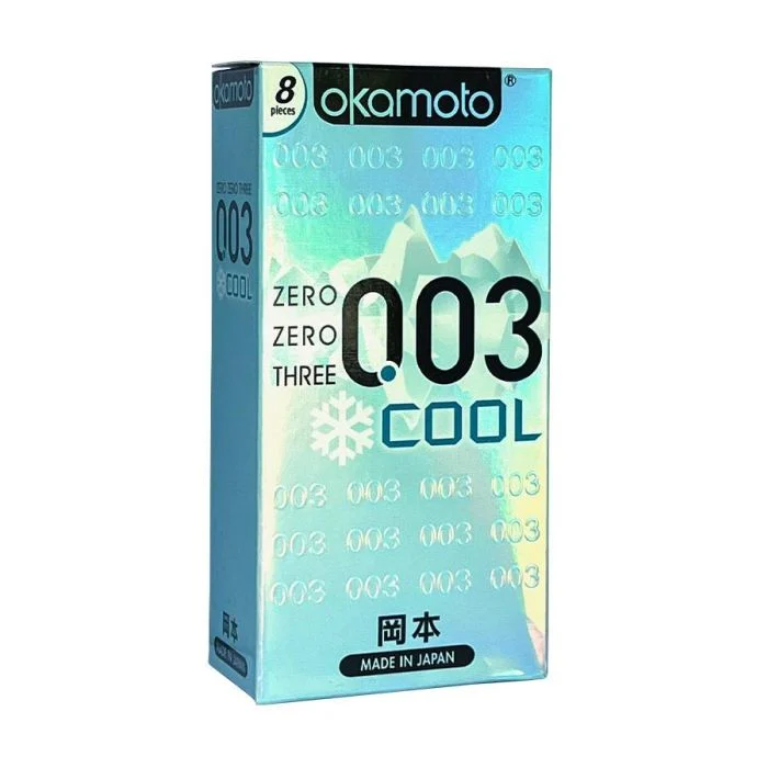 Bao Cao Su Okamoto Cool 0.03 Kéo Dài Thời Gian Hộp 10 Cái
