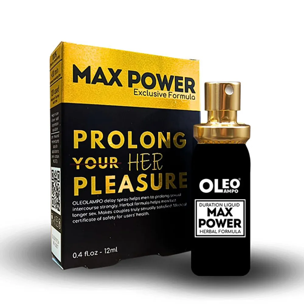 Chai Xịt Kéo Dài Thời Gian Oleo Lampo Max Power 13%