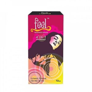 Bao Cao Su Feel Euphoria 4 in 1 Hộp 12 Cái