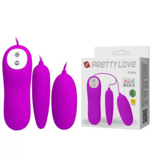 Trứng rung Pretty Love Irma 2 đầu tăng khoái cảm chính hãng